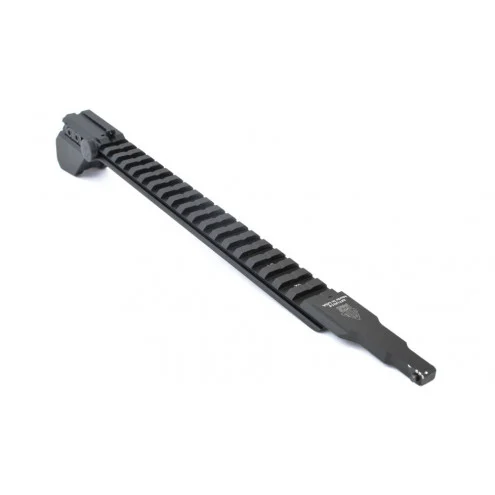 UTG PRO AK47 19-Slot Low Pro Picatinny Rail, QD, Rear Sight - Image 2