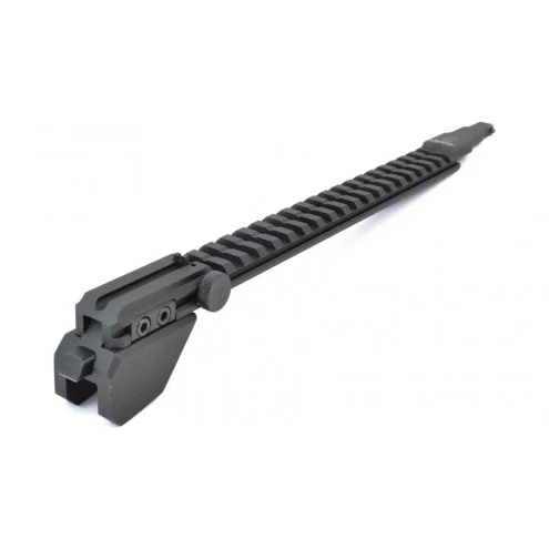 UTG PRO AK47 19-Slot Low Pro Picatinny Rail, QD, Rear Sight - Image 5