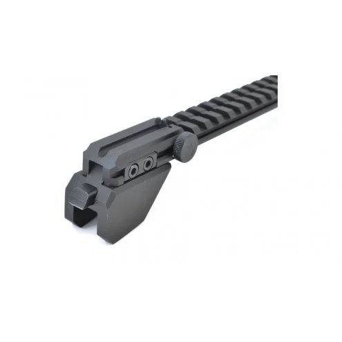 UTG PRO AK47 19-Slot Low Pro Picatinny Rail, QD, Rear Sight - Image 6