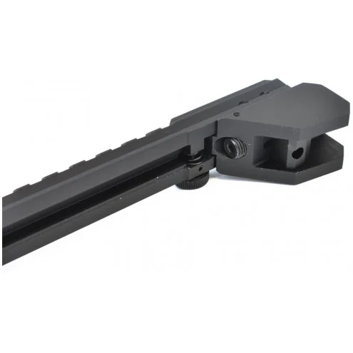 UTG PRO AK47 19-Slot Low Pro Picatinny Rail, QD, Rear Sight - Image 7