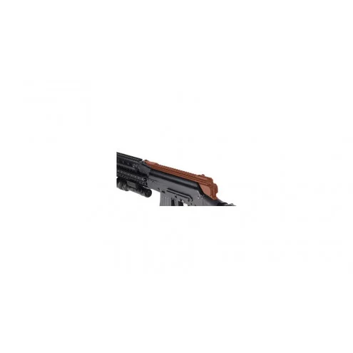 UTG PRO AK47 19-Slot Low Pro Picatinny Rail, QD, Rear Sight - Image 8