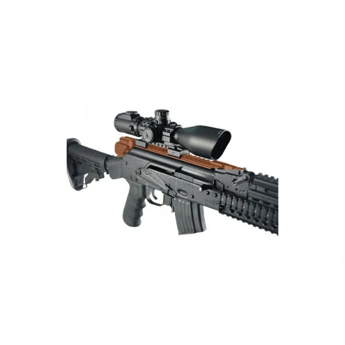 UTG PRO AK47 19-Slot Low Pro Picatinny Rail, QD, Rear Sight - Image 10