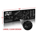 Gridlock AK47 Gun Cleaning Mat