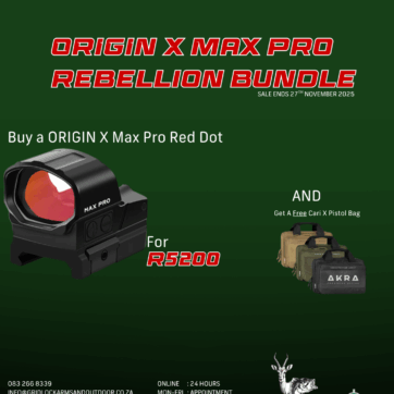 AKRA ORIGIN X Max Pro Rebellion Bundle - RED Dot